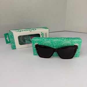 Goodr Vanguard Visionary Running No Slip Cat Eye Polarized Sunglasses Open Box